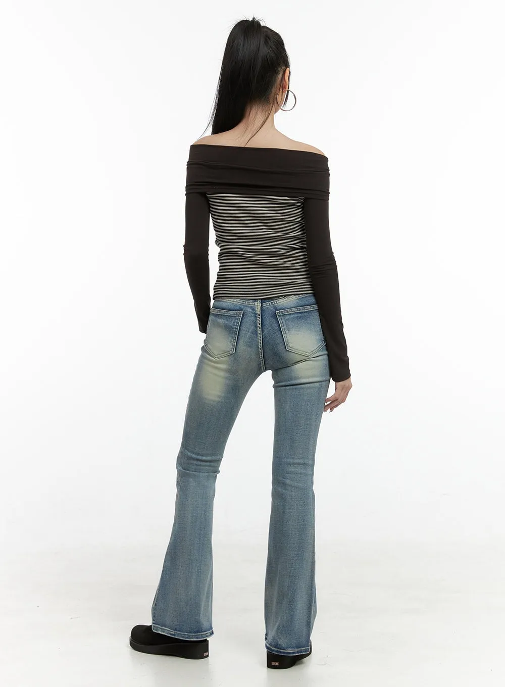 Ivy Tight Fit Bootcut Jeans OS410