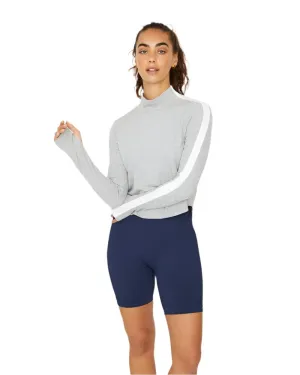 Izzy Mock Neck Long-Sleeve Top