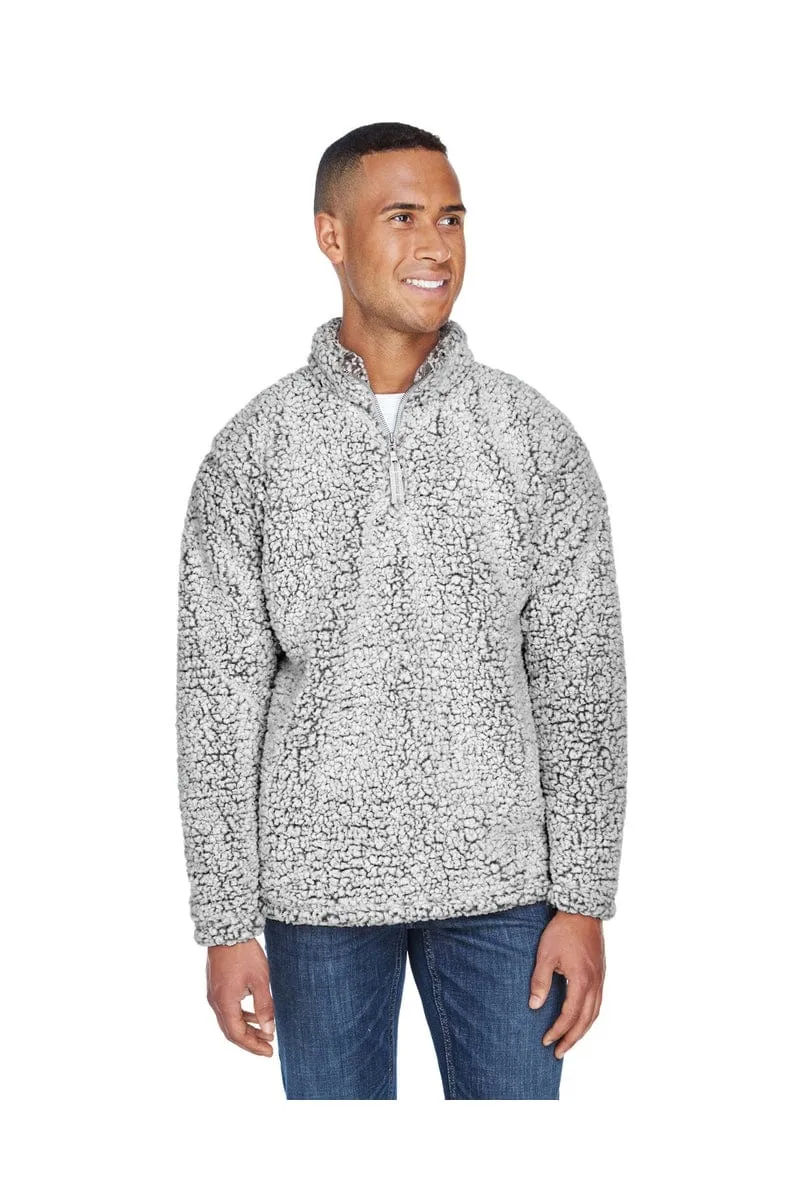 J America JA8454: Adult Epic Sherpa Quarter-Zip