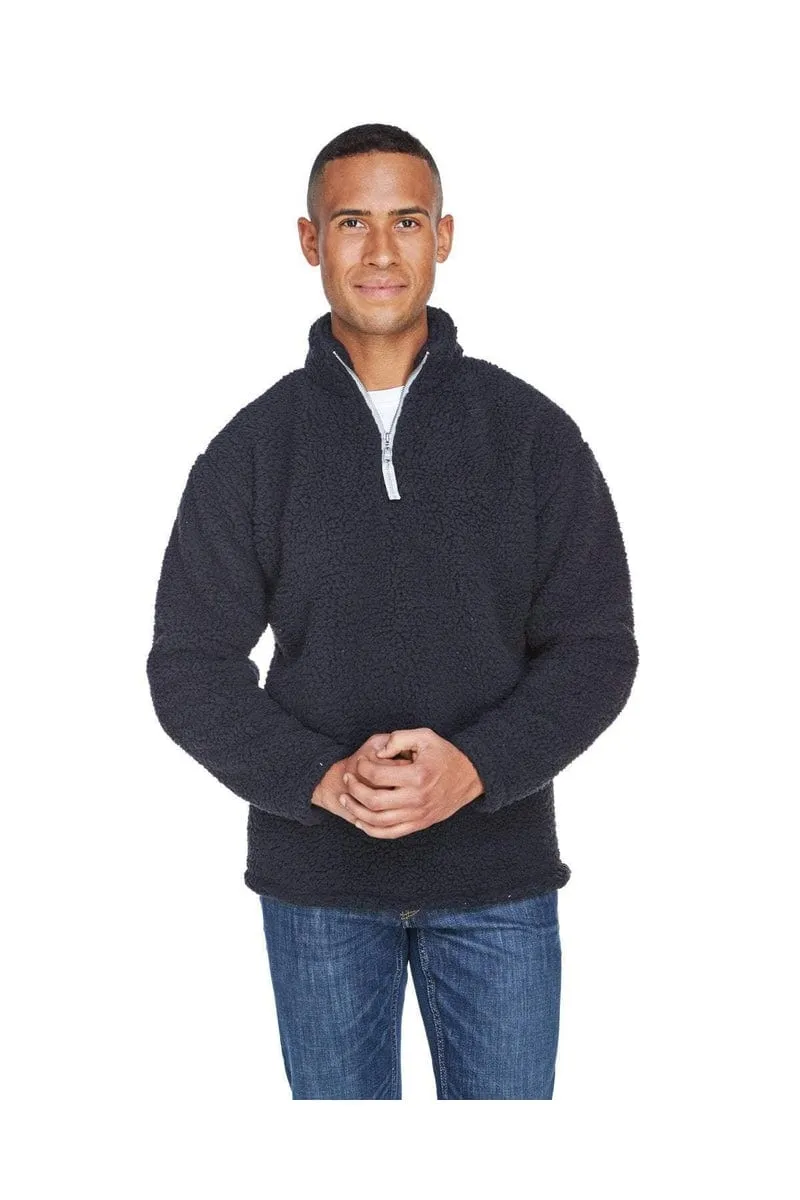 J America JA8454: Adult Epic Sherpa Quarter-Zip