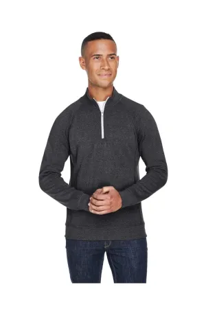 J America JA8869: Adult Triblend Fleece Quarter-Zip