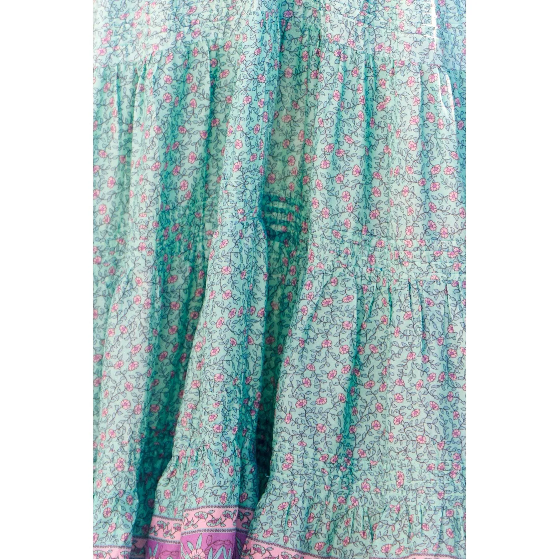 JAASE Aqua Love Birds Woods Maxi Dress