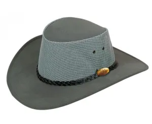 Jacaru Hats Rizon PU Suede - Grey