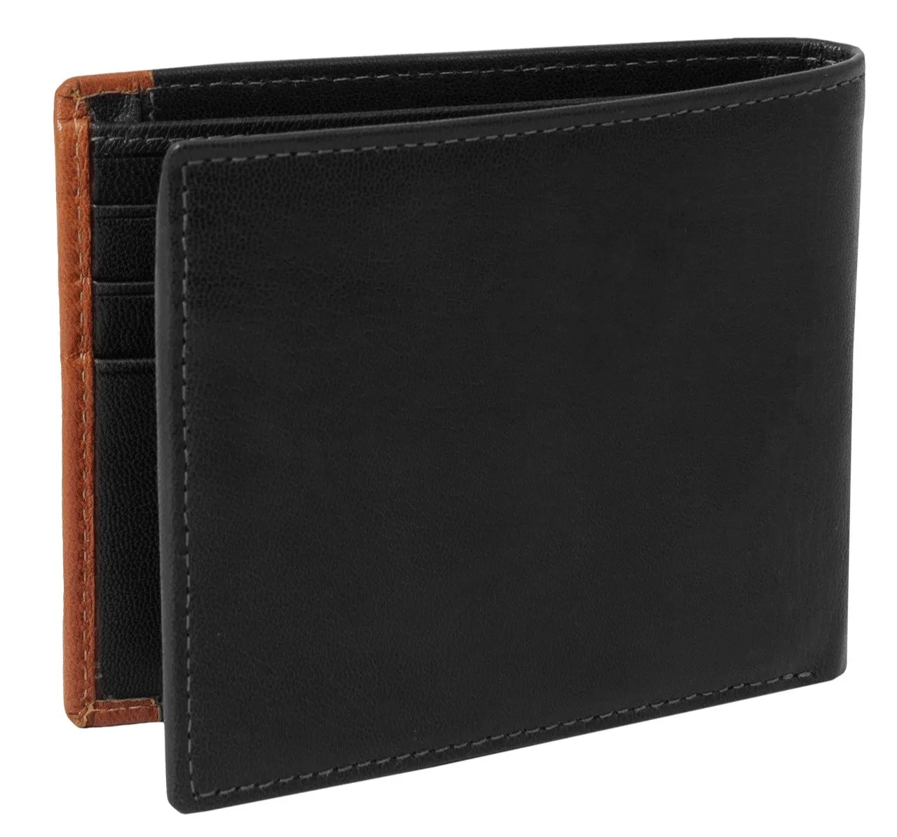 Jack Abrahams Bi-Fold RFID Front Pocket Wallet