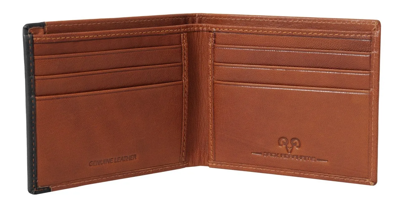 Jack Abrahams Bi-Fold RFID Front Pocket Wallet