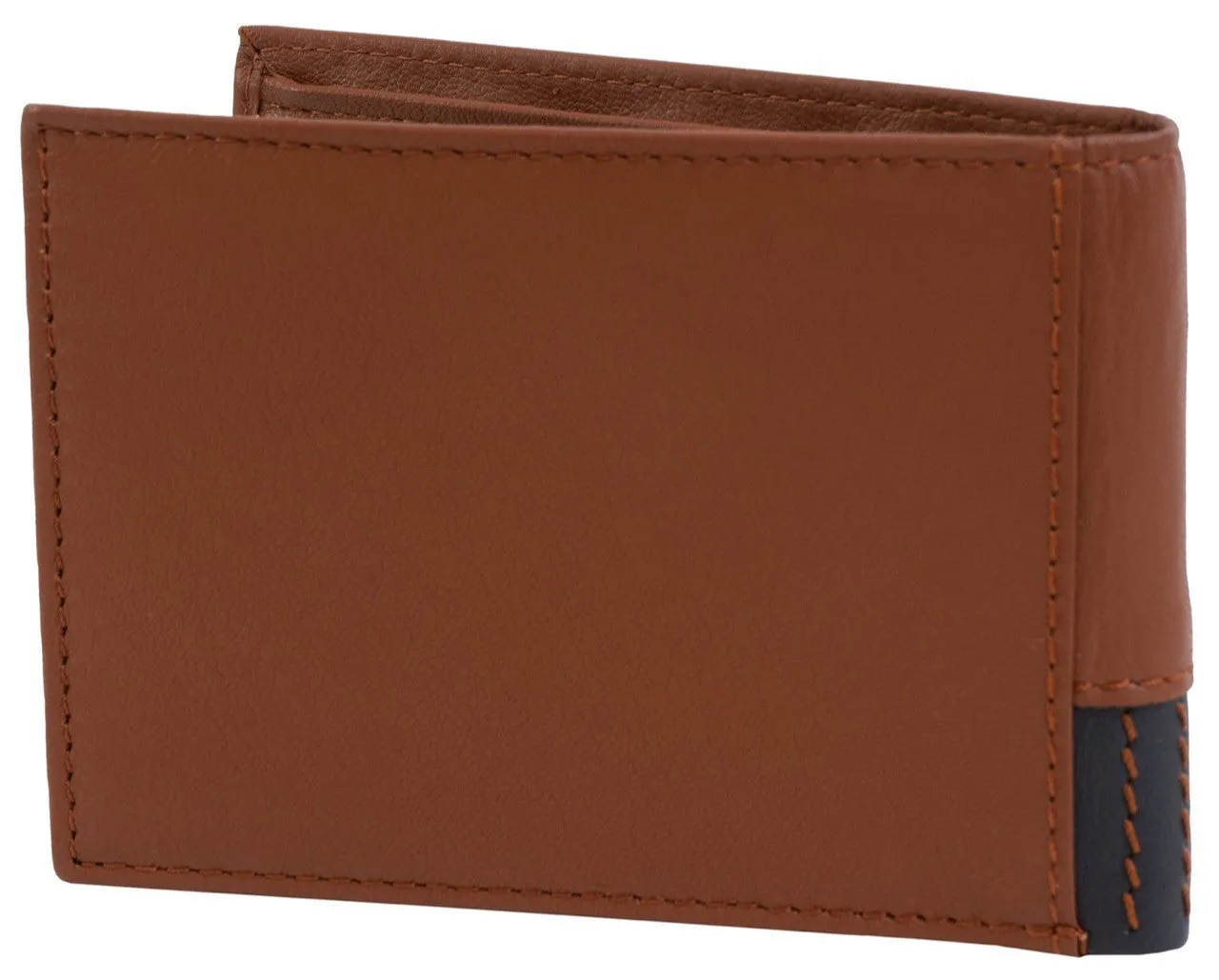 Jack Abrahams Two Tone Bi-Fold RFID Wallet