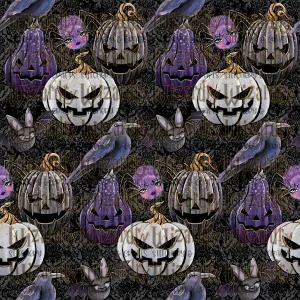 Jack-O-Lantern Fabric