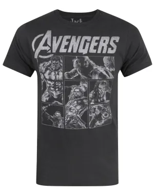 Jack Of All Trades Avengers Panels Men's T-Shirt