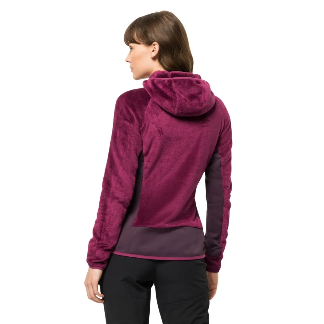 jack wolfskin Rotwand Hooded Full-Zip Women's Fleece Jacket