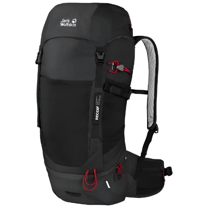 Jack Wolfskin Wolftrail 28 Recco Backpack - Black