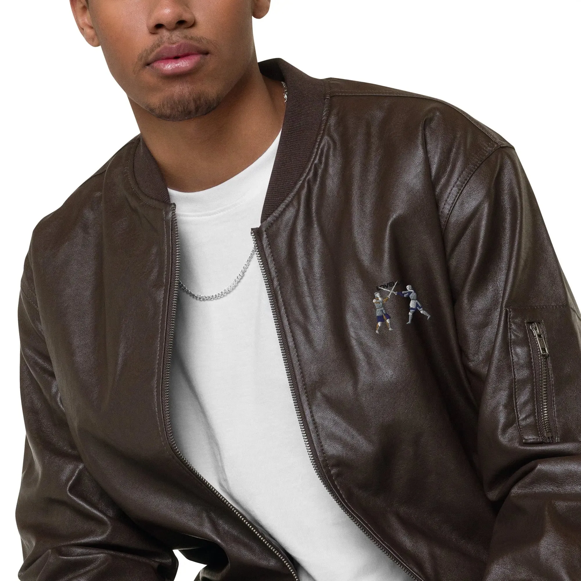 Jacket Bomber Leather