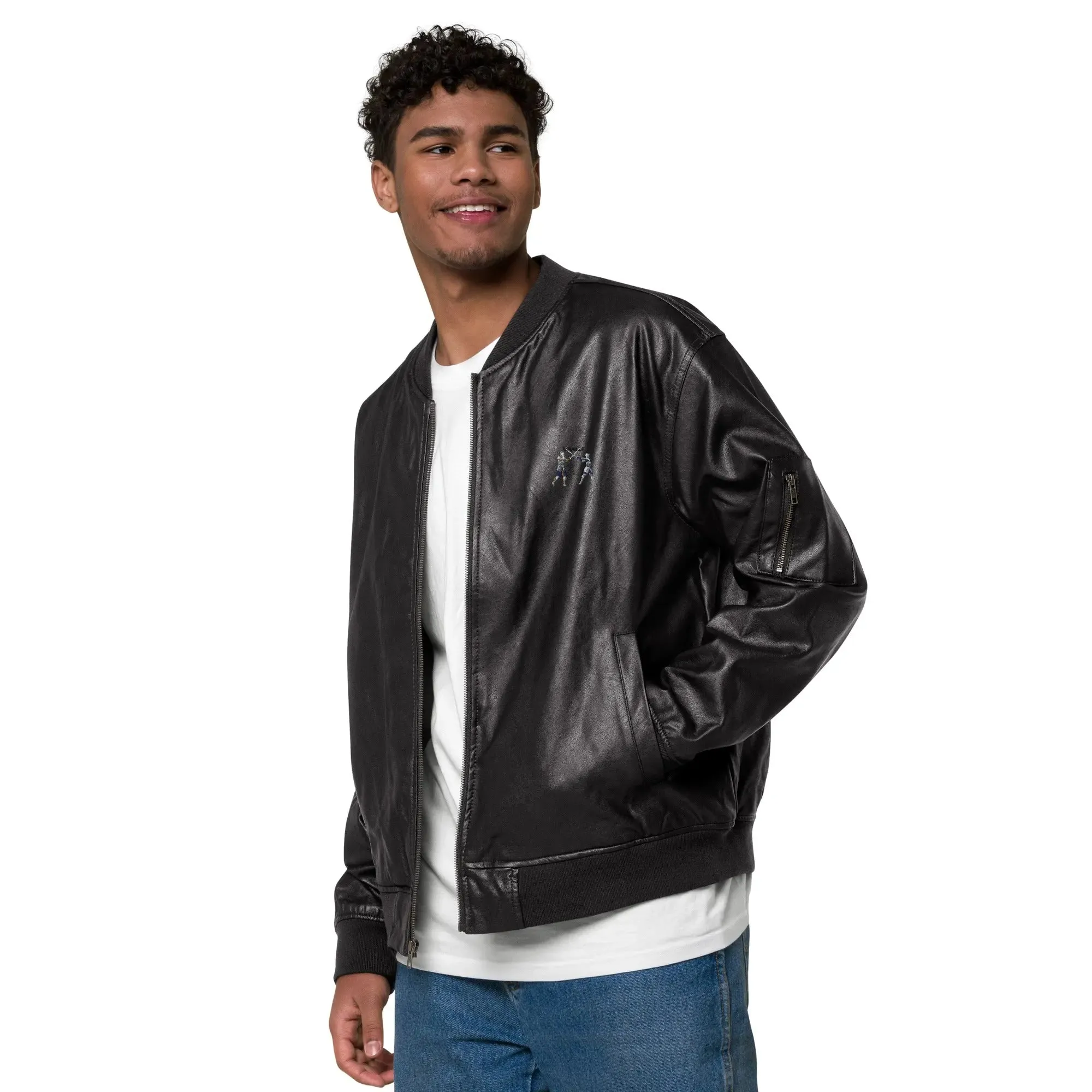 Jacket Bomber Leather