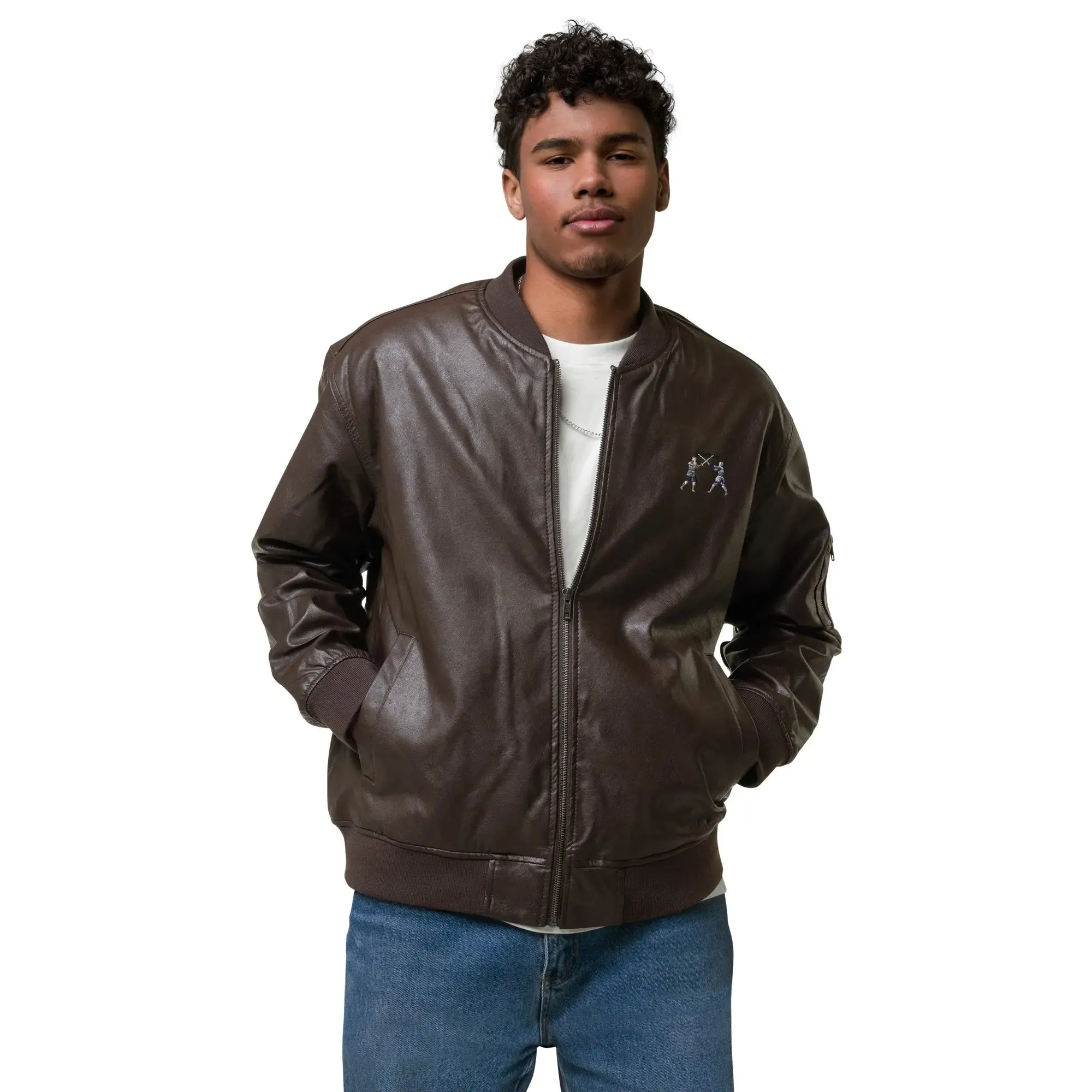 Jacket Bomber Leather