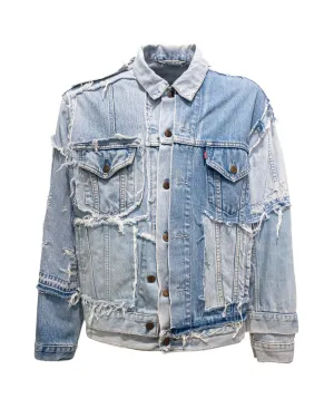 Jacket Paneled Blue