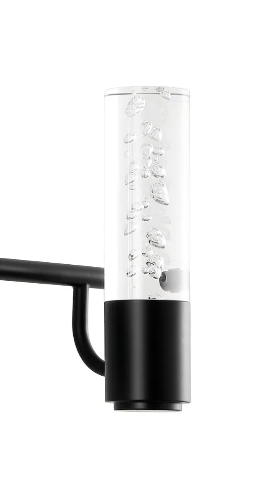 Jackson Minimalist Modern Bubble Acrylic/Iron Integrated LED Vanity Light