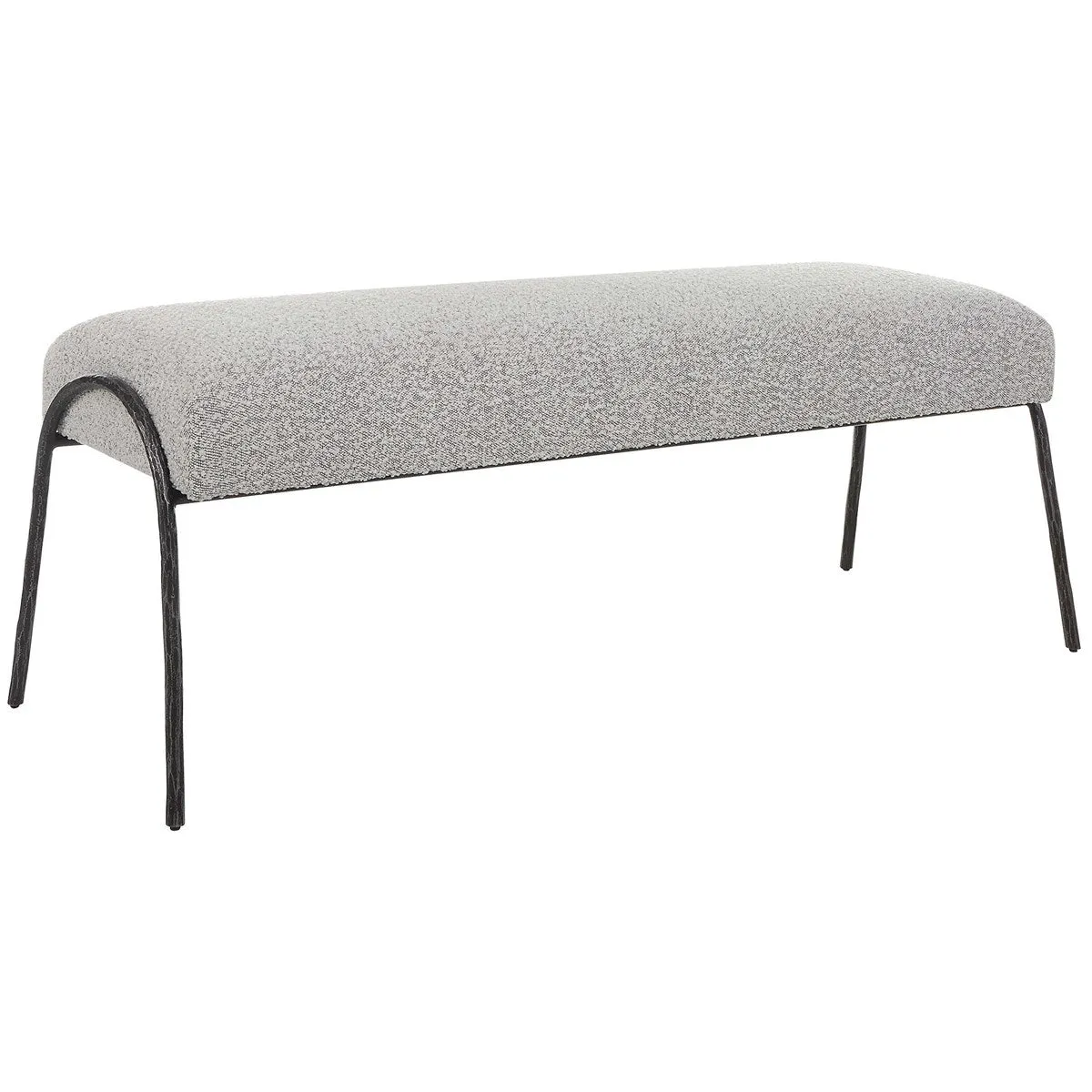 Jacobsen Modern Gray Bench