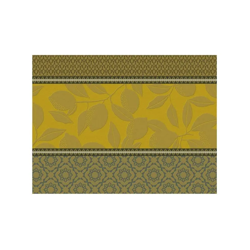 Jacquard paño cocina Sous les Citronniers 80x60