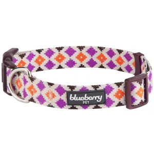 Jacquard Weave Tribal Geometric Pattern Dog Collar