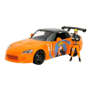 Jada Toys Vehículo Naruto & 2001 Honda S2000 Escala 1:24 Naruto