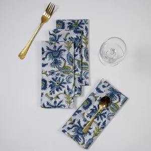 Jaipuri Block Printed Cotton Table Napkin