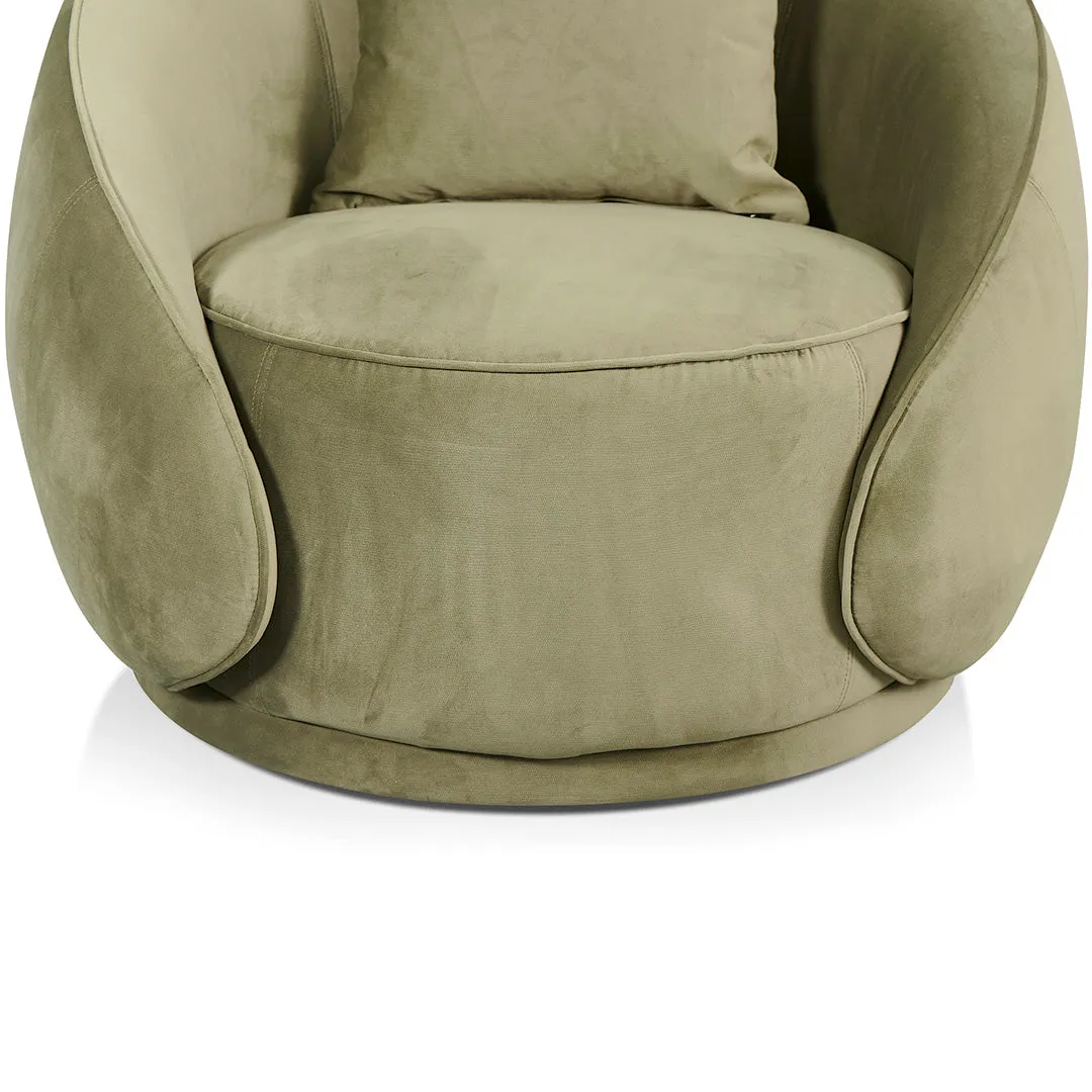 Jake Fabric Armchair - Elegant Sage