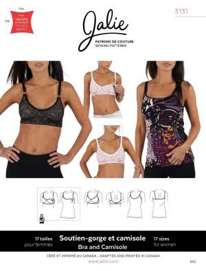 Jalie Bra and Tank Pattern 3131