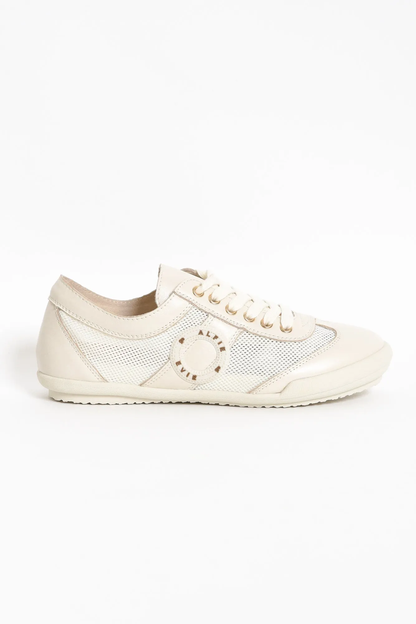 Jamie Cream Mesh Sneaker