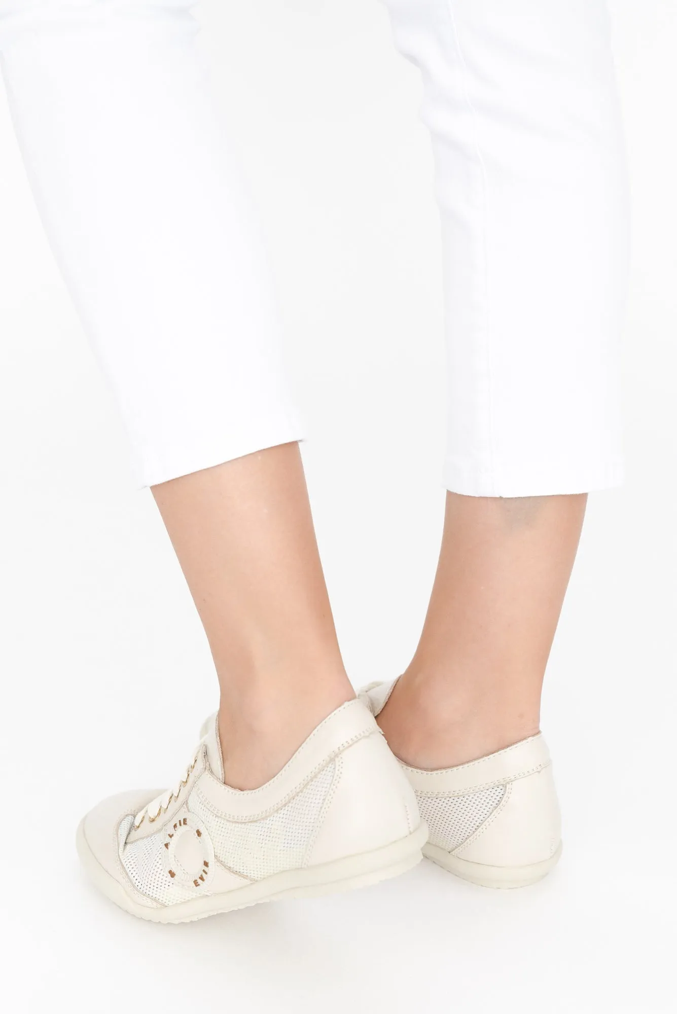 Jamie Cream Mesh Sneaker