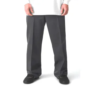 Jamie Foy Loose Straight Fit Work Pants Charcoal