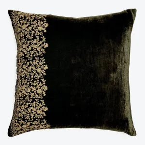 Jamila Pillow Dark Green