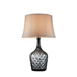 Jana Gray 30"H Gray Glass Table Lamp