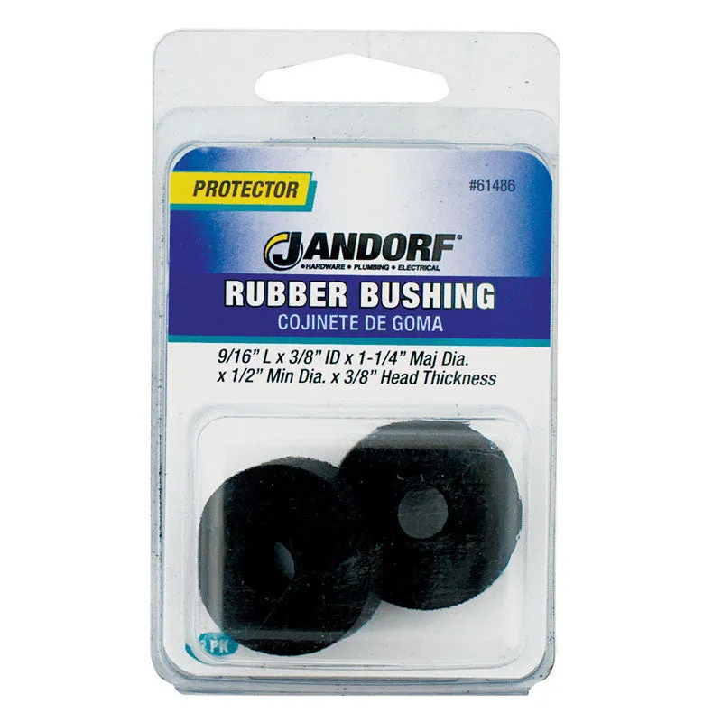 Jandorf 1/2 in. Rubber Bushing 2 pk