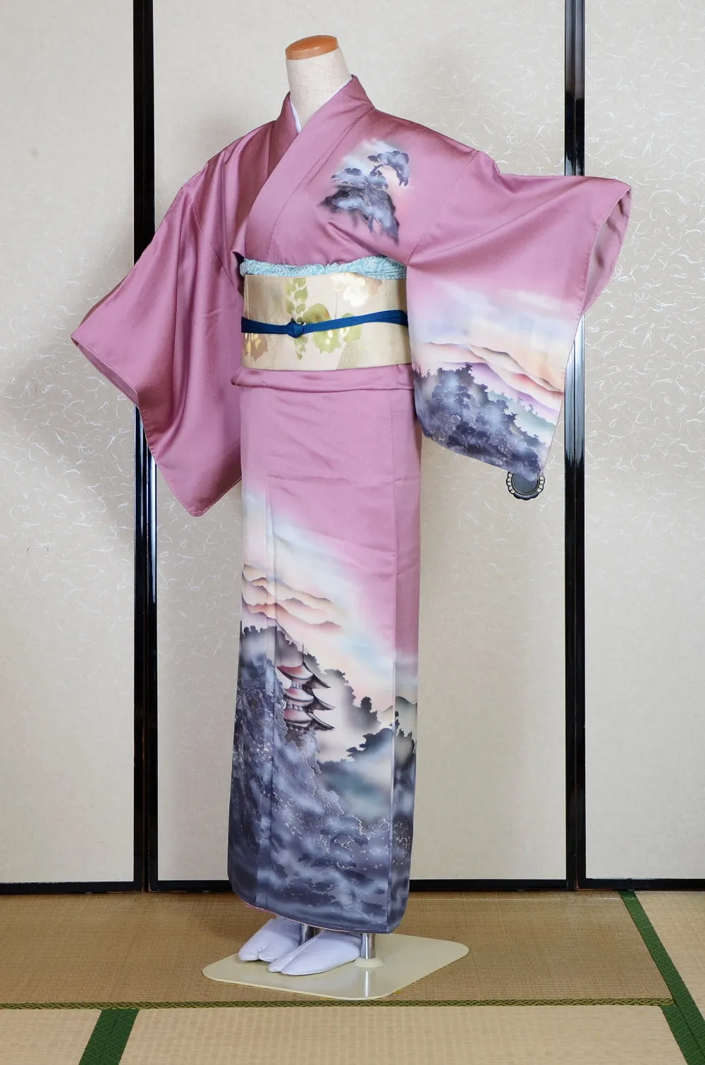 Japanese kimono 6 items set / TK #2-143