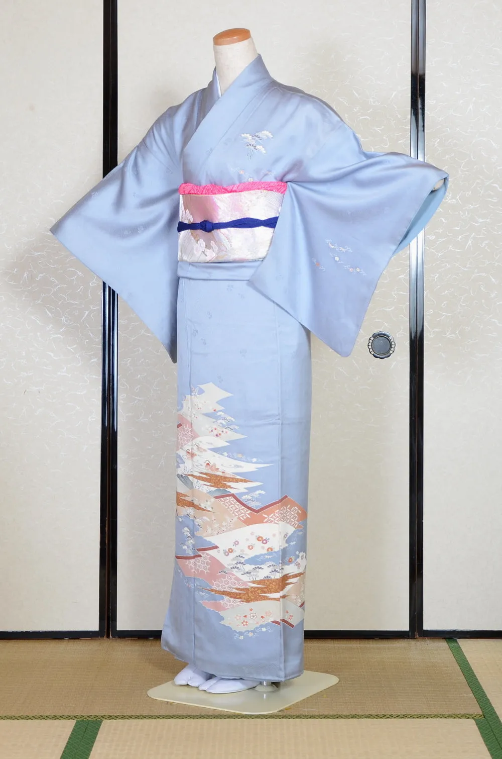 Japanese kimono 6 items set / TK #2-317