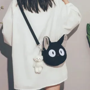 Japanese Style Kawaii Bag Women Cartoon Plush Shoulder Bag For Women Crossbody Bag Small Phone&Purse Bag