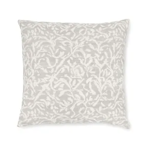 Jardin Gris Throw Pillow