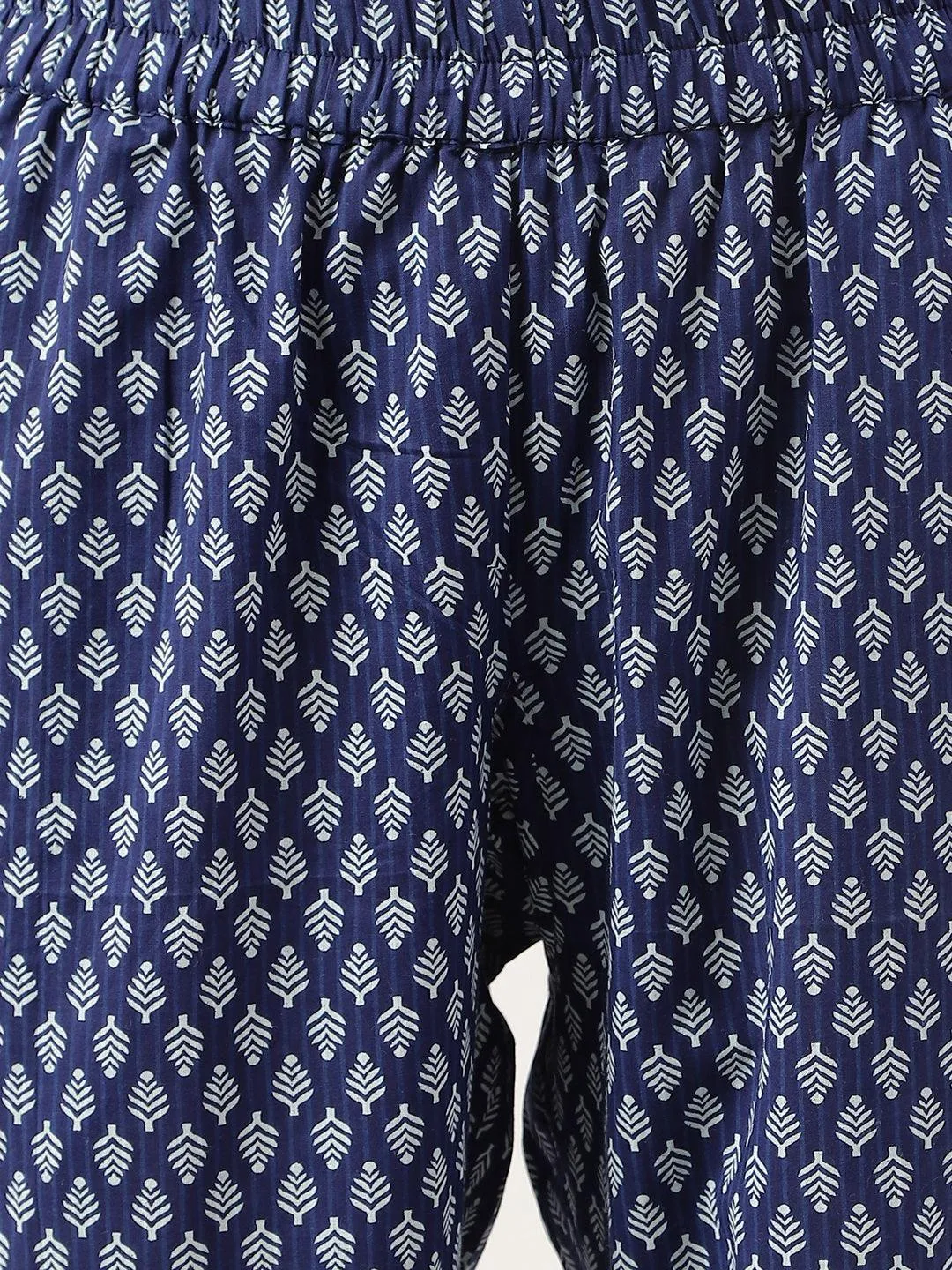 Jashvi Blue Printed Loungewear/Nightwear