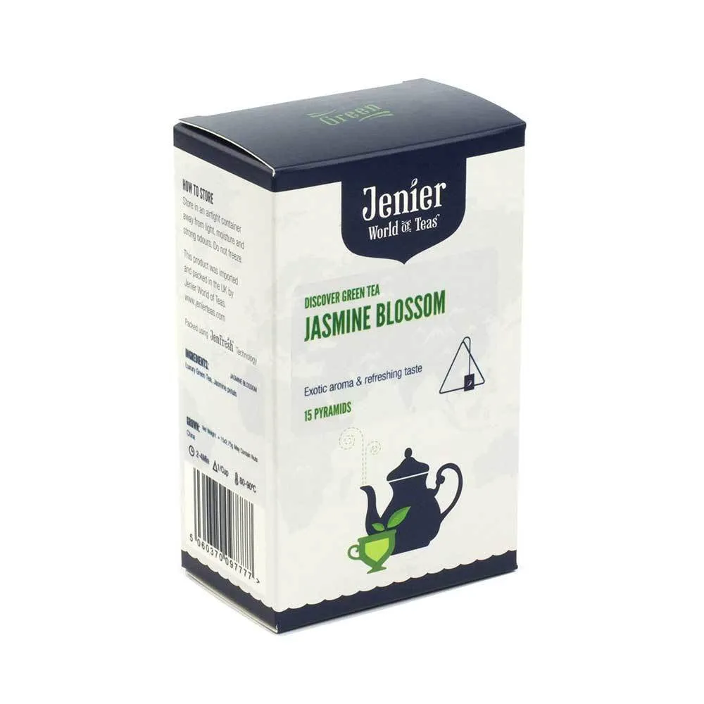 Jasmine Blossom Green Tea Pyramid Teabags