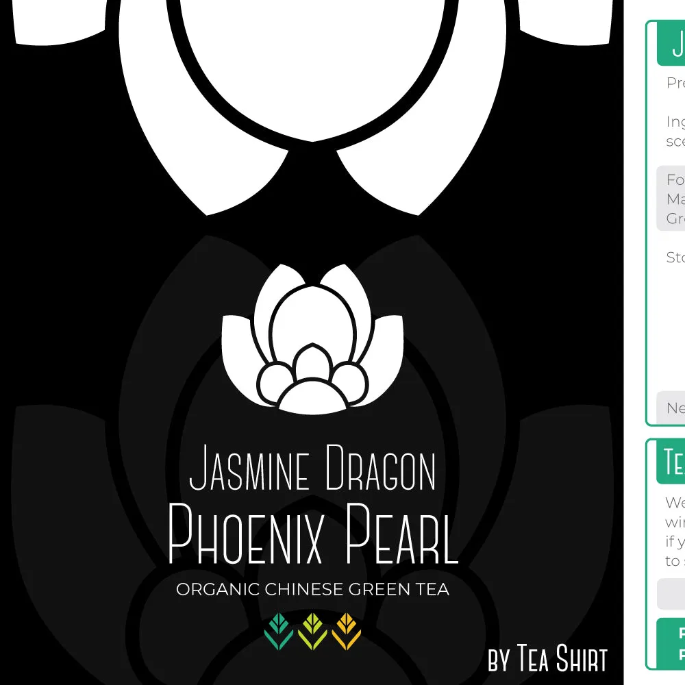 Jasmine Dragon Phoenix Pearl - Organic Loose Tea