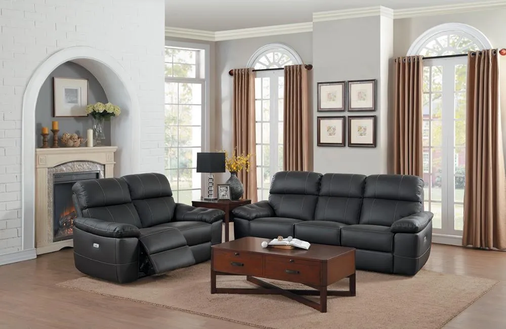 Jason Dark Brown Reclining  Sofa Set