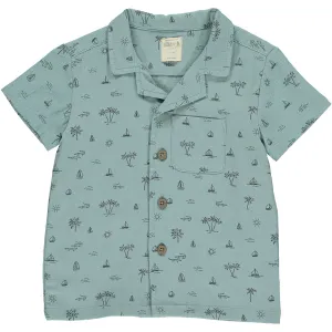 Jasper Shirt in Blue Island Boats