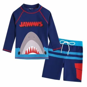 Jaws King Long Sleeve Swimsuit