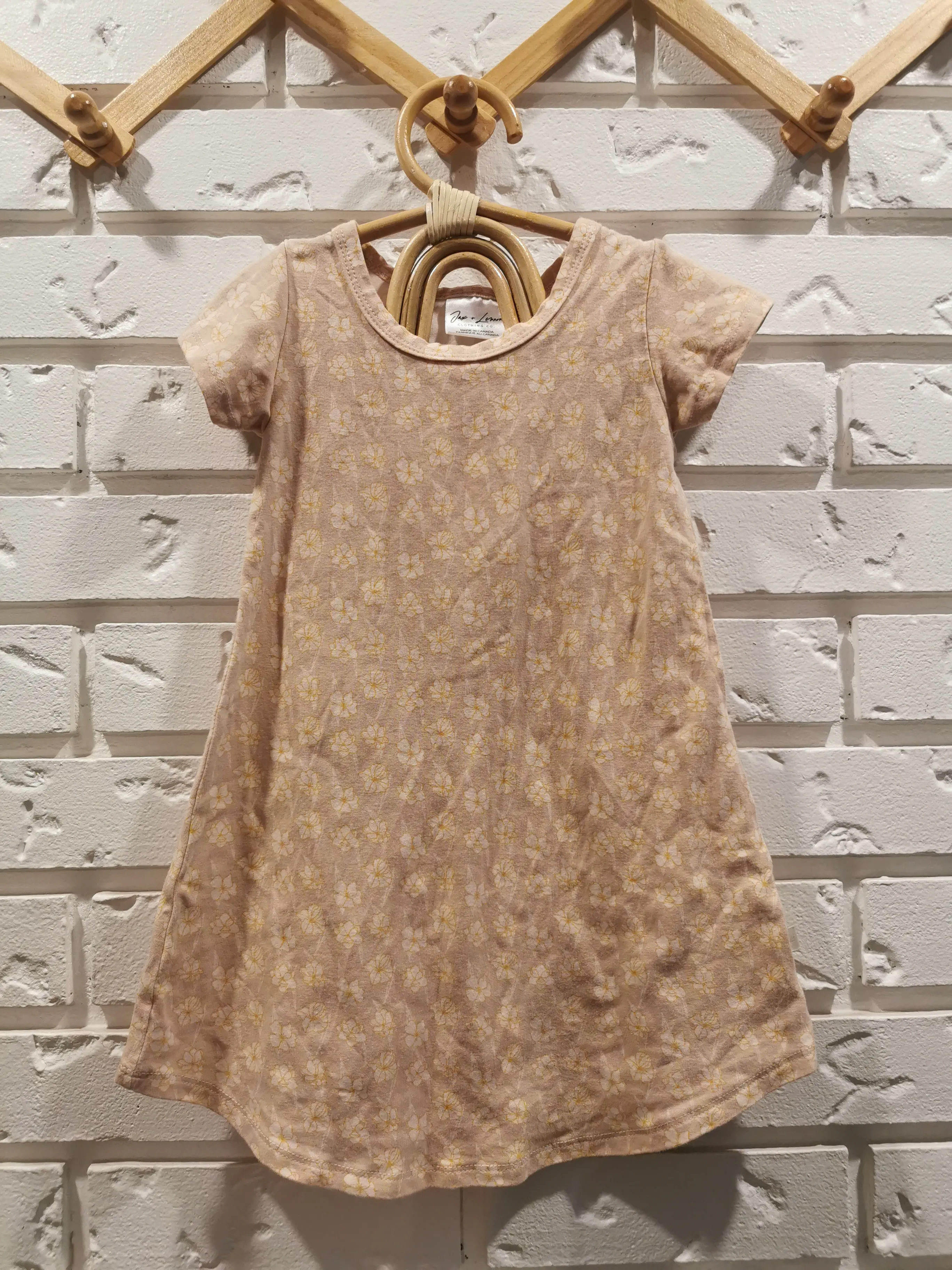 Jax & Lennon Cotton Bamboo Tee Dress (12-18)