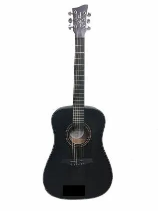 Jay Turser JTA53-SBK - 3/4 Scale Dreadnought Acoustic Guitar - Black