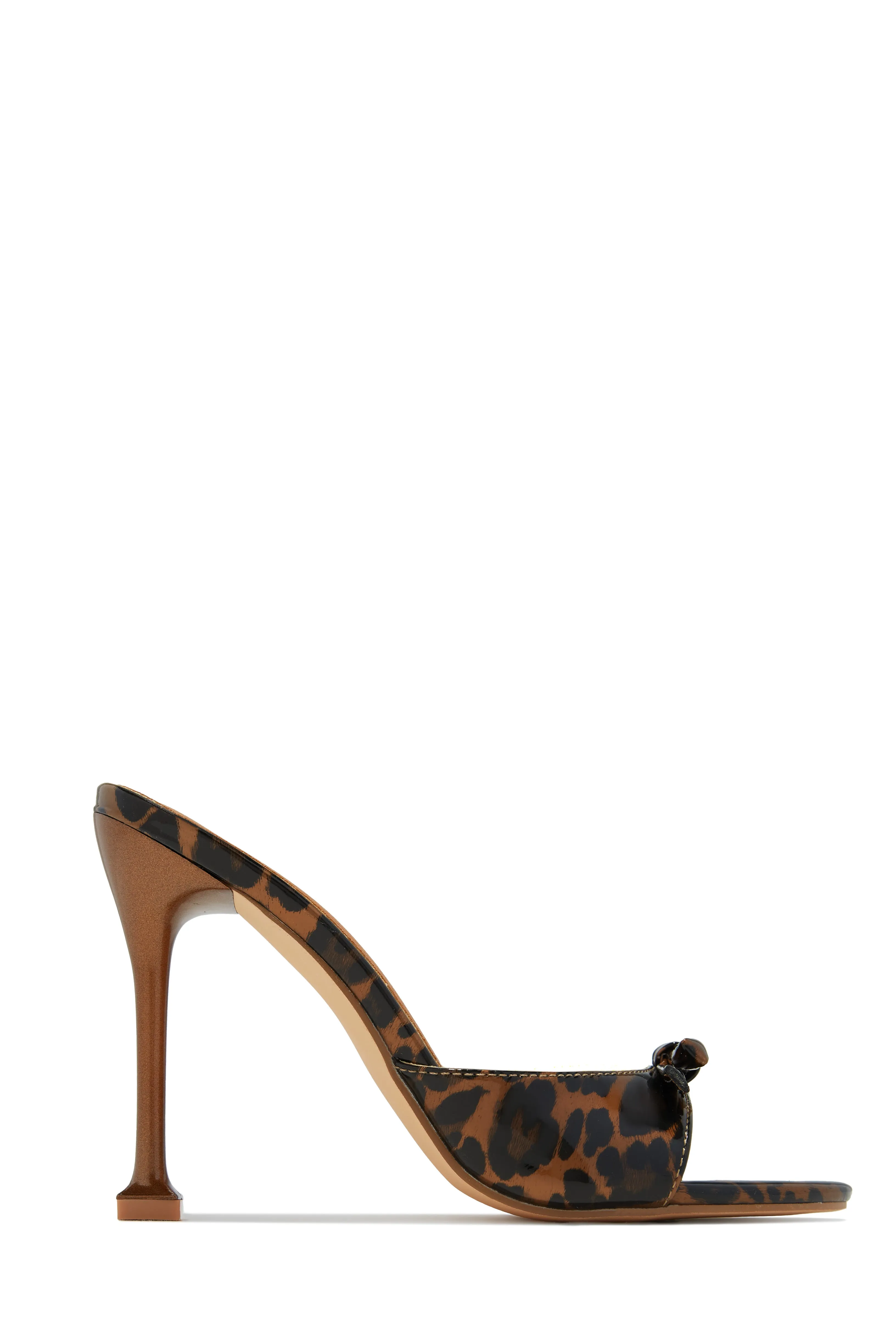 Jaya High Heel Mules - Leopard