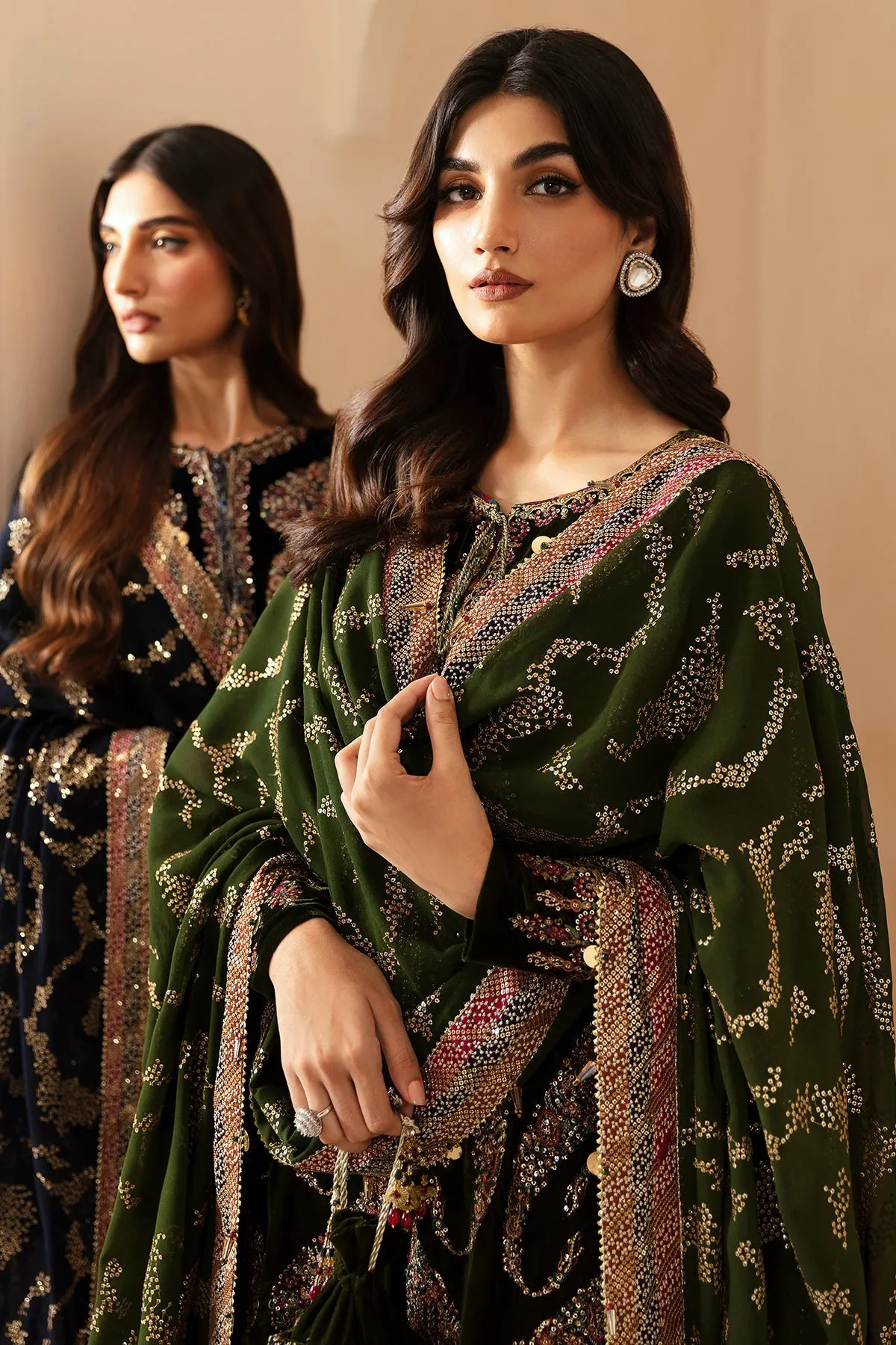 Jazmin The Velvet Edit Embroidered Formals – VF-2024