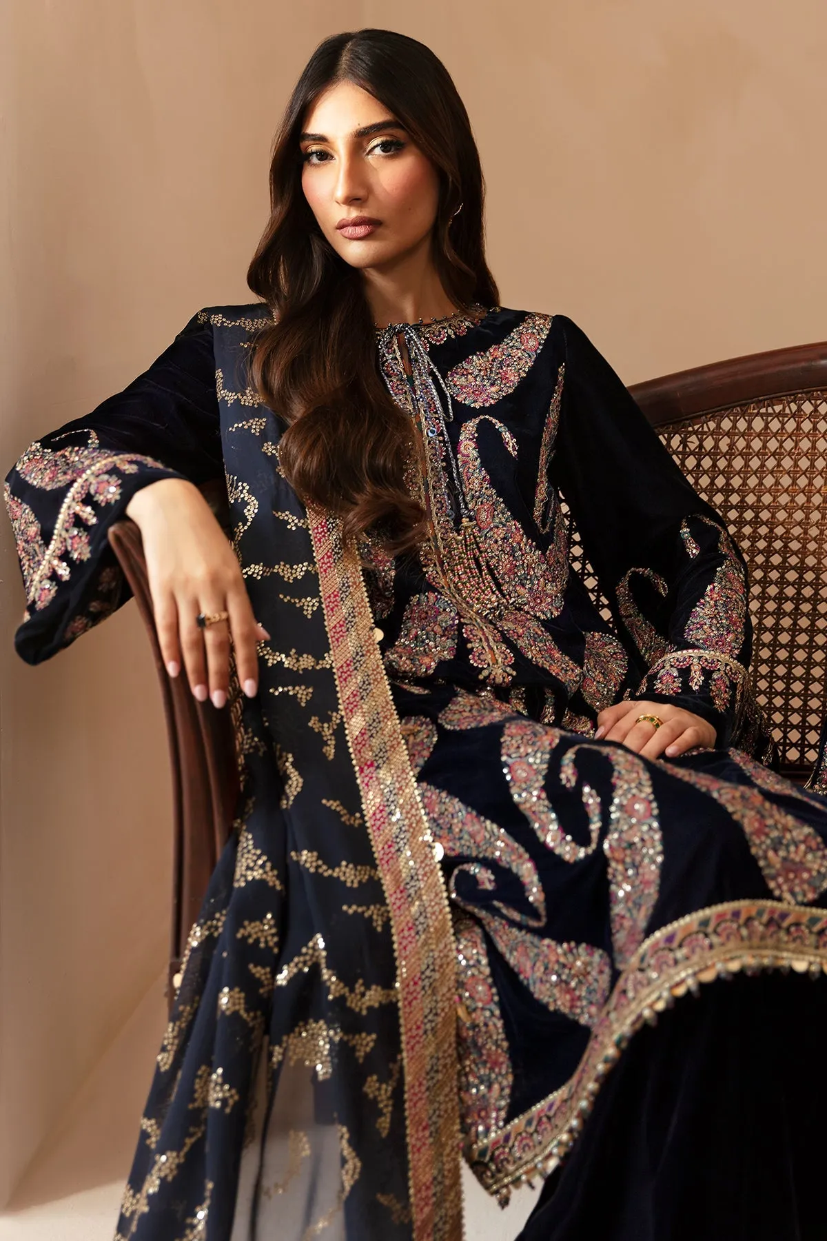 Jazmin The Velvet Edit Embroidered Formals – VF-2024