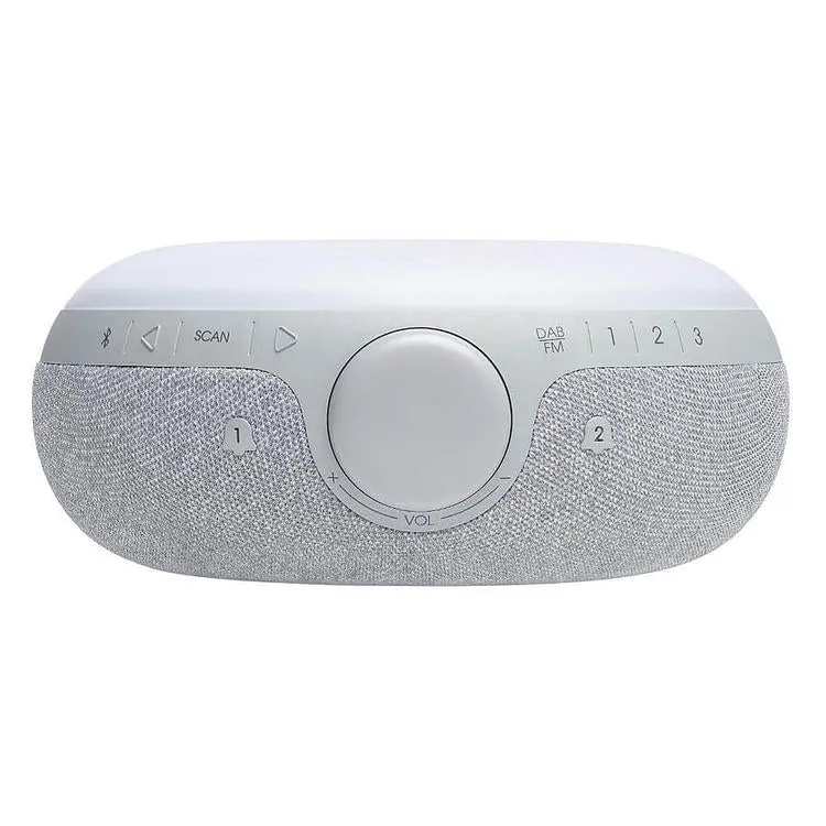 JBL HORIZON 2 | Radio-réveil - Bluetooth - Lumière LED - Stéréo - Gris