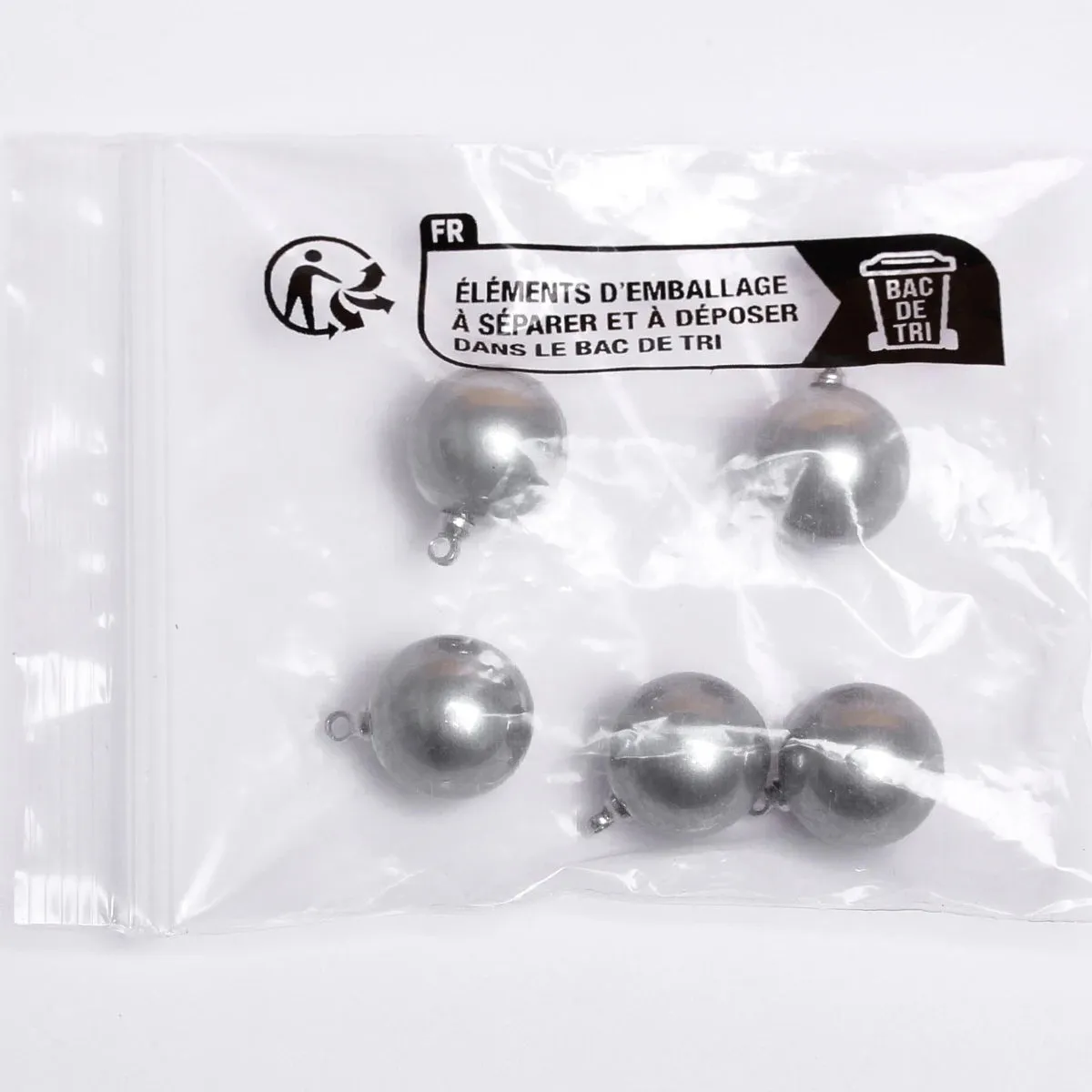 JC - 12mm Pearl Charms: Set of 5, perfect for handmade jewelry and crafts