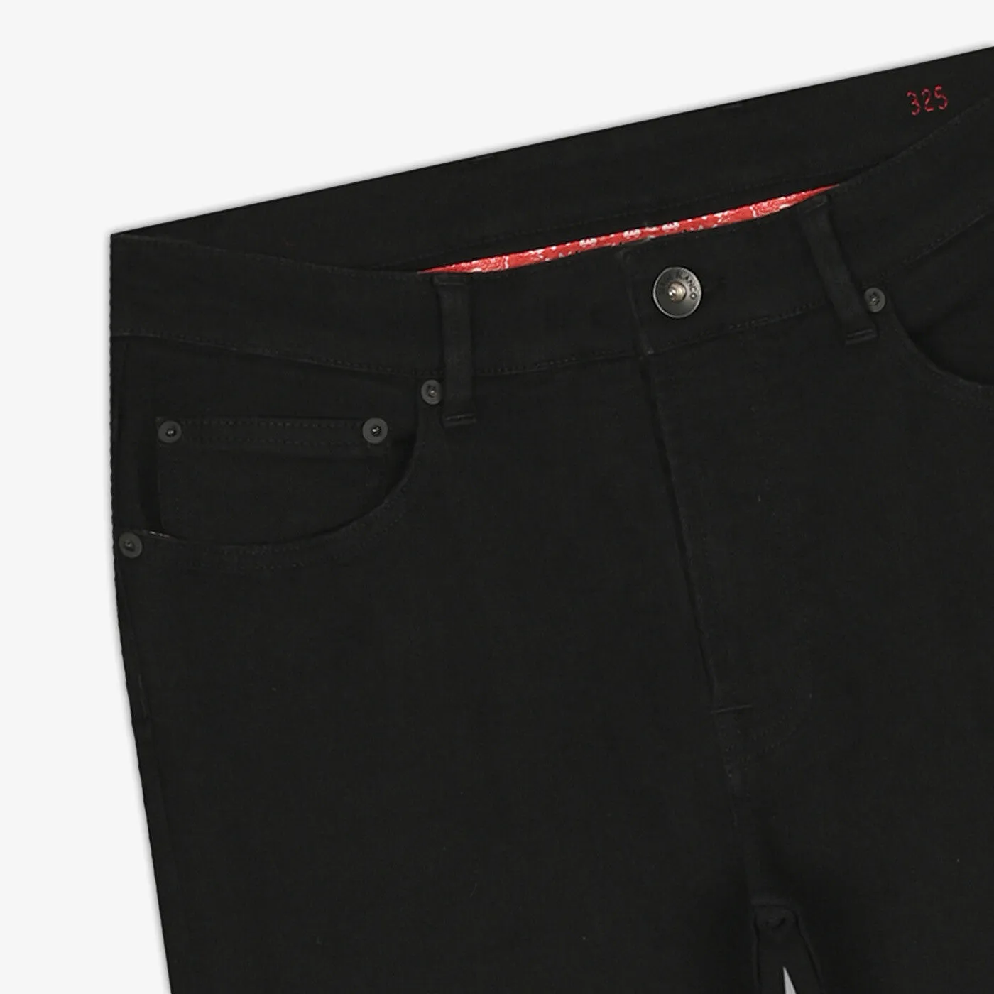 Jean 325 slim powertwist noir